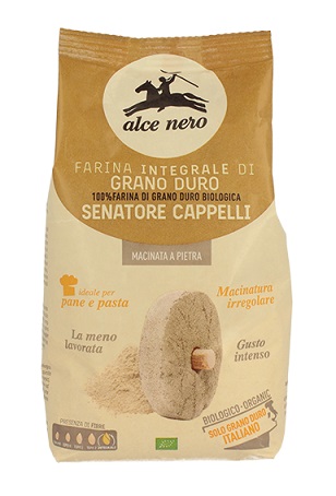FARINA INTEGRALE SENATORE CAPPELLI BIO MACINATA A PIETRA 500 G - Pharmaleader