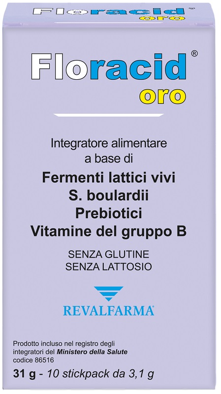 FLORACID OROSOLUBILE 10 STICKPACK - Pharmaleader