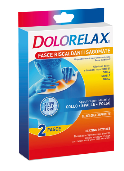 DOLORELAX FASCIA RISCALDANTE SAGOMATA 2 PEZZI - Pharmaleader