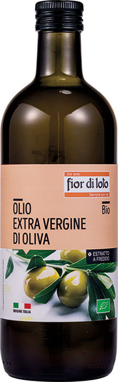 FIOR DI LOTO OLIO EXTRA VERGINE OLIVA BIO 1 LITRO - Pharmaleader