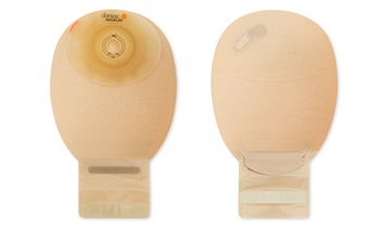 SACCA PER ILEOSTOMIA MONOPEZZO DANSAC NOVALIFE 1 APERTA SOFT CONVEX EASYVIEW MIDI OPACA RITAGLIABILE 15-34 MM CAPACITA'  540 ML CHIUSURA IN VELCRO 10 PEZZI - Pharmaleader