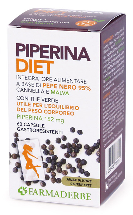 PIPERINA DIET 60 CAPSULE - Pharmaleader