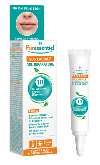 PURESSENTIEL GEL SOS LABIALE NUOVA FORMULA 5 ML - Pharmaleader