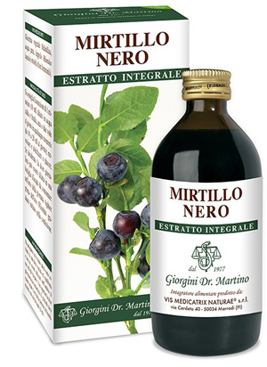 MIRTILLO NERO ESTRATTO INTEGRALE 200 ML - Pharmaleader