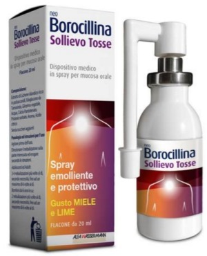 NEOBOROCILLINA SOLLIEVO TOSSE SPRAY 20 ML - Pharmaleader