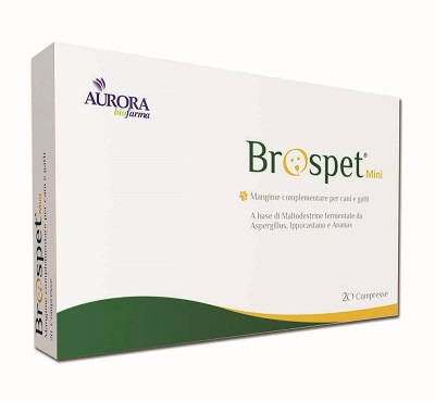 BROSPET MINI 20 COMPRESSE - Pharmaleader