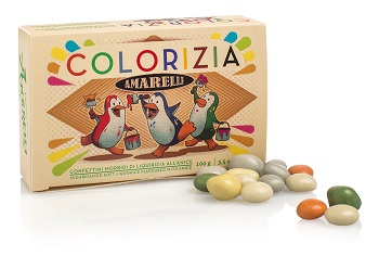 AMARELLI COLORIZIA CONFETTINI MORBIDI DI LIQUIRIZIA ALL'ANICE 100 G - Pharmaleader