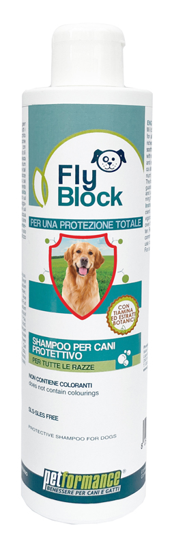 PETFORMANCE FLYBLOCK SHAMPOO SECCO CANI/GATTI 250 ML - Pharmaleader