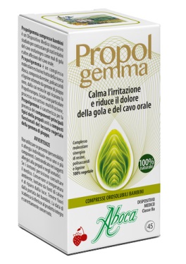 PROPOLGEMMA BAMBINI 45 COMPRESSE OROSOLUBILI 480 MG - Pharmaleader