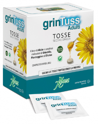 GRINTUSS ADULTI 20 COMPRESSE CON POLIRESIN 1,5 G - Pharmaleader