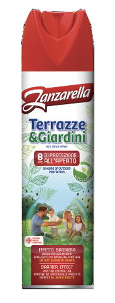 ZANZARELLA AMBIENTE SPRAY TERRAZZE&GIARDINI 400 ML - Pharmaleader