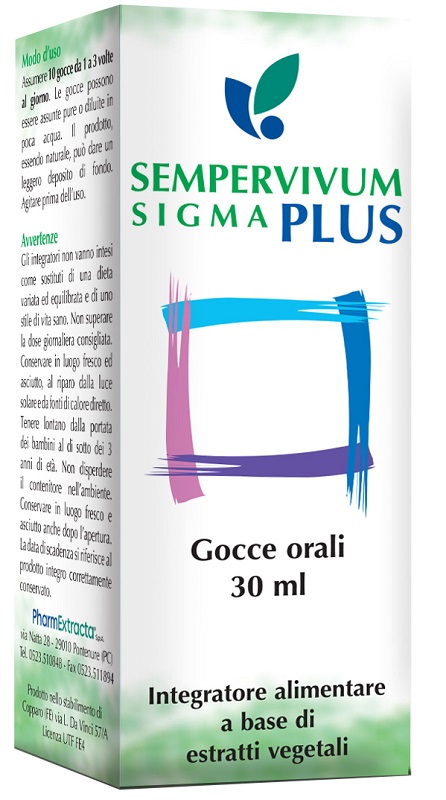 SEMPERVIVUM SIGMA PLUS 30 ML - Pharmaleader