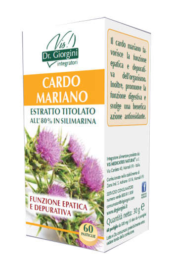CARDO MARIANO ESTRATTO TITOLATO 60 PASTIGLIE - Pharmaleader