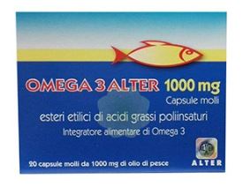 OMEGA 3 ALTER 20 CAPSULE MOLLI 1000 MG - Pharmaleader