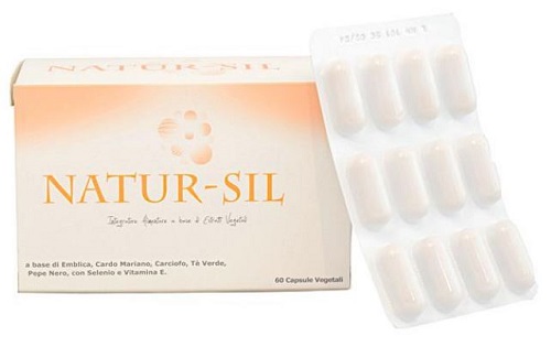 NATUR-SIL 60 CAPSULE VEGETALI - Pharmaleader