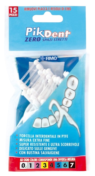 PIKDENT ZERO SPAZI STRETTI 15 FORCELLE INTERDENTALI - Pharmaleader