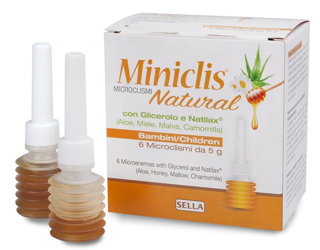 MINICLIS NATURAL MD BAMBINI 6 PEZZI - Pharmaleader