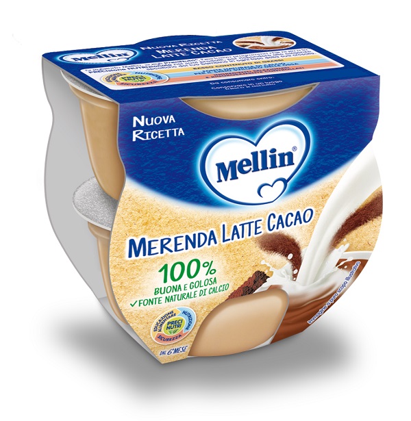 MELLIN MERENDA LATTE CACAO 2 X 100 G - Pharmaleader