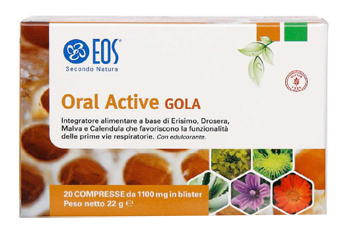 EOS ORAL ACTIVE GOLA 20 COMPRESSE - Pharmaleader