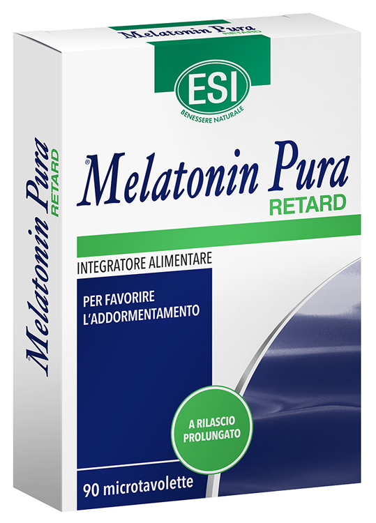 ESI MELATONIN PURA RETARD 90 MICROTAVOLETTE - Pharmaleader