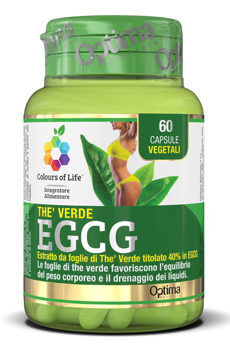 COLOURS OF LIFE THE VERDE EGCG 60 CAPSULE VEGETALI - Pharmaleader