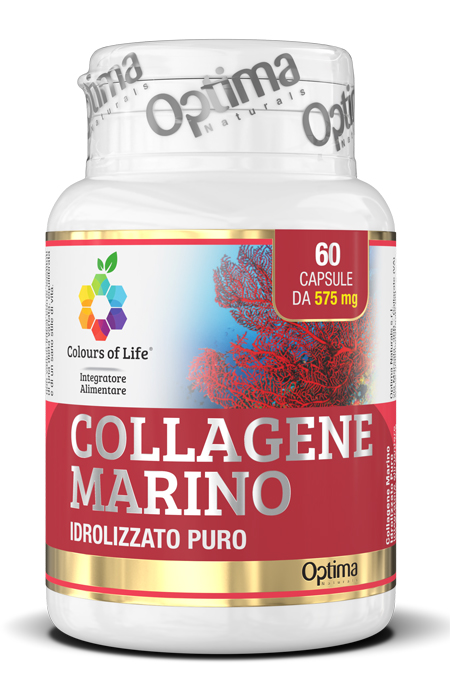 COLOURS OF LIFE COLLAGENE MARINO IDROLIZZATO PURO 60 CAPSULE 575 MG - Pharmaleader