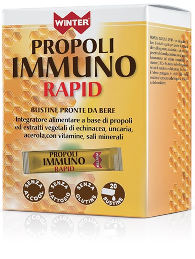 WINTER PROPOLI IMMUNO RAPID 20 BUSTINE - Pharmaleader
