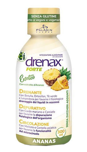 DRENAX FORTE ESOTICO CON ESTRATTO D'ANANAS 300 ML - Pharmaleader