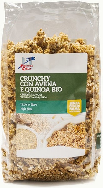CRUNCHY CON AVENA E QUINOA 375 G - Pharmaleader