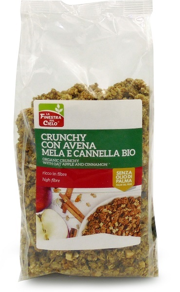 CRUNCHY CON AVENA MELA CANNELLA - Pharmaleader