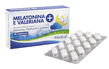 MELATONINA VALERIANA+ 30 COMPRESSE - Pharmaleader