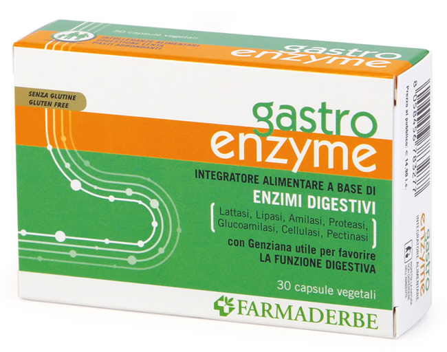 GASTRO ENZYME 30 CAPSULE VEGETALI - Pharmaleader