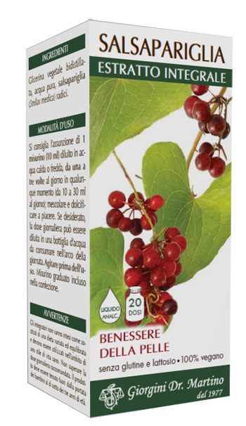 SALSAPARIGLIA ESTRATTO INTEGRALE 200 ML - Pharmaleader