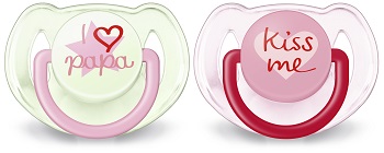 SUCCHIETTO LOVE 6-18 MESI FEMMINA 2 PEZZI - Pharmaleader