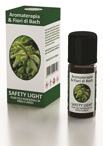 AROMATERAPIA & FIORI DI BACH SAFETY LIGHT OLIO ESSENZIALE 10 ML - Pharmaleader