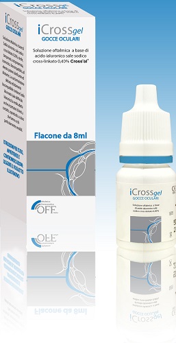 ICROSS GEL GOCCE OCULARI ACIDO IALURONICO CROSS-LINKATO 0,4% 8 ML - Pharmaleader