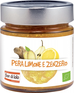 COMPOSTA PERE LIMONI E ZENZERO BIO 250 G - Pharmaleader