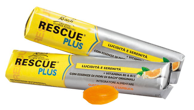 RESCUE ORIGINAL PLUS 10 CONFETTI AROMA ARANCIA E SAMBUCO - Pharmaleader
