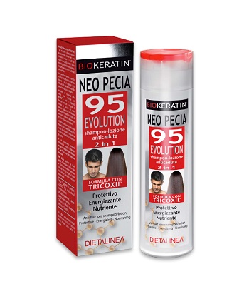 BIOKERATIN NEO PECIA 95 EVOLUTION SHAMPOO LOZIONE ANTICADUTA 250 ML - Pharmaleader