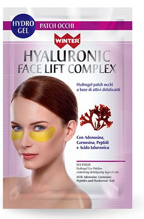 WINTER HYALURONIC FACE LIFT COMPLEX PATCH OCCHI RUGHE OCCHIAIE 2 PEZZI DA 1,5 G - Pharmaleader