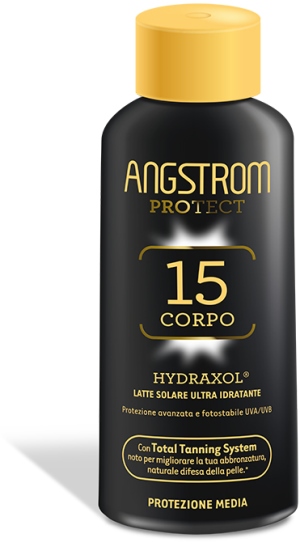 ANGSTROM PROTECT HYDRAXOL LATTE SOLARE PROTEZIONE 15 200 ML - Pharmaleader