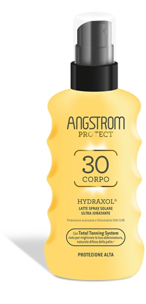 ANGSTROM PROTECT HYDRAXOL LATTE SPRAY SOLARE PROTEZIONE 30 175 ML - Pharmaleader