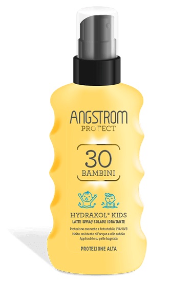 ANGSTROM PROTECT HYDRAXOL KIDS LATTE SPRAY SOLARE PROTEZIONE 30 175 ML - Pharmaleader