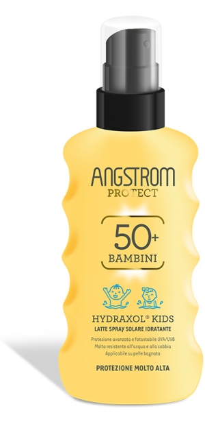 ANGSTROM PROTECT HYDRAXOL KIDS LATTE SPRAY SOLARE ULTRA PROTEZIONE 50+ 175 ML - Pharmaleader