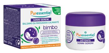 PURESSENTIEL BALSAMO DA MASSAGGIO PETTORALE BIMBO SONNI SERENI 30 ML - Pharmaleader