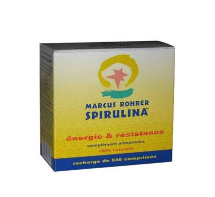 SPIRULINA MARCUS ROHRER 540 COMPRESSE - Pharmaleader