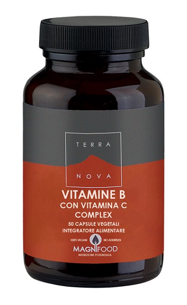 TERRANOVA COMPLESSO DI VITAMINE B CON VITAMINA C 50 CAPSULE - Pharmaleader