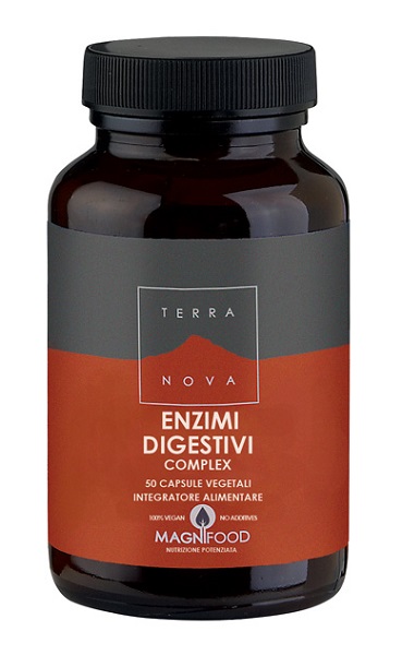 TERRANOVA COMPLESSO DI ENZIMI DIGESTIVI 50 CAPSULE - Pharmaleader