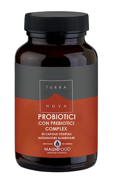 TERRANOVA PROBIOTICI CON PREBIOTICI COMPLEX 50 CAPSULE VEGETALI - Pharmaleader