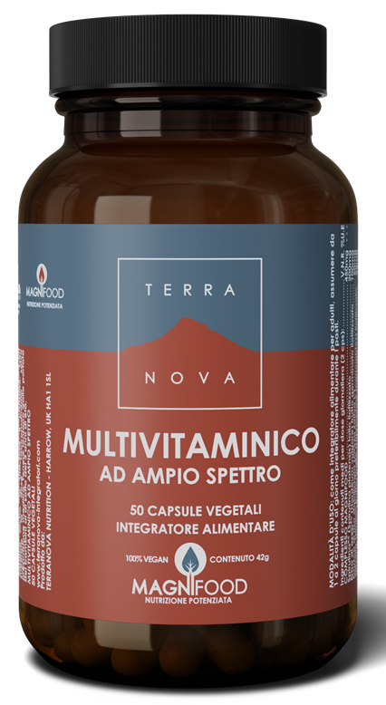 TERRANOVA COMPLESSO MULTIVITAMINICO AD ALTO SPETTRO 50 CAPSULE - Pharmaleader